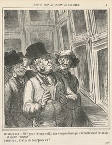 Il visitatore... da Honoré Daumier