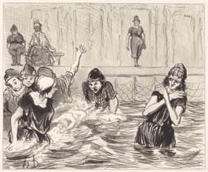 Le lavandaie da Honoré Daumier