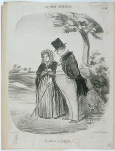 Un castello in Spagna da Honoré Daumier