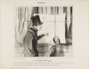 I foulard geografici da Honoré Daumier