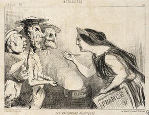 I parassiti politici da Honoré Daumier