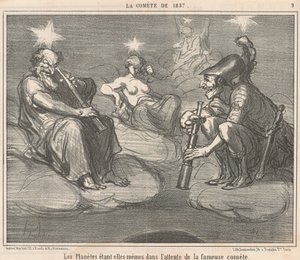 I pianeti essendo essi stessi da Honoré Daumier