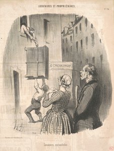 Inquilini nottambuli da Honoré Daumier