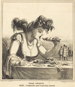 Madame Gargantua da Honoré Daumier