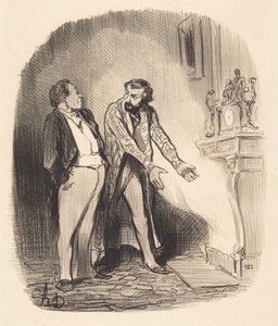 Ma signor proprietario, guardi... da Honoré Daumier
