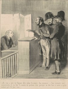 Vi hanno colto in flagrante ... da Honoré Daumier