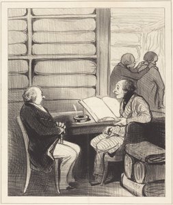 Sì, mio caro signor Badoulard, io vado... da Honoré Daumier
