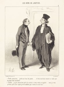 Perso, signore... perso su tutti i punti... da Honoré Daumier