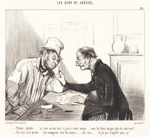 Plead... sarà un buon scherzo... da Honoré Daumier