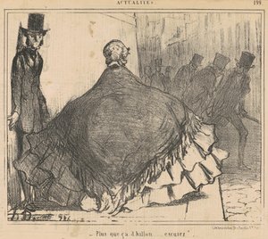 Più che un pallone ... Scusate! ... da Honoré Daumier