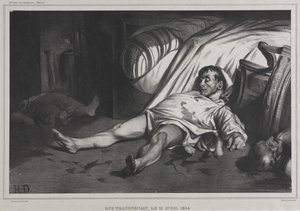 Rue Transnonain, 15 aprile 1834 da Honoré Daumier