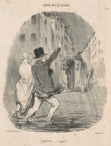 Saprelotte ... Complet! ... da Honoré Daumier