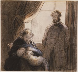 La famiglia da Honoré Daumier