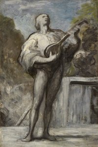 Il trovatore da Honoré Daumier