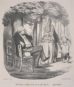 Questa Donna ha Qualcosa che Mi Piace... Nel Suo Aspetto Generale! da Honoré Daumier