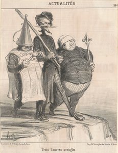 Tre poveri ciechi da Honoré Daumier