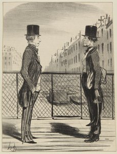 «Un uomo nelle sue scarpette» da Honoré Daumier