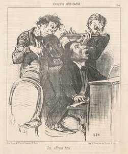 Un affeux trio da Honoré Daumier