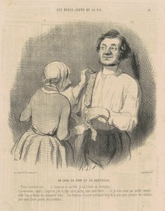 Un giorno di festa e di bretelle da Honoré Daumier