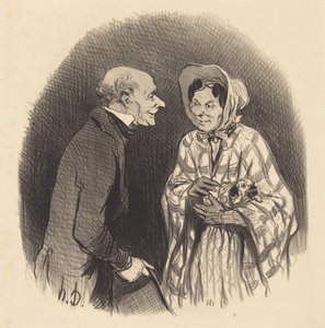 Una nuova conoscenza da Honoré Daumier