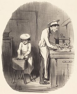 Vedi, piccolo, ti sbagli... da Honoré Daumier