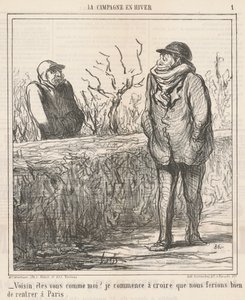 Vicino, sei come me?... da Honoré Daumier