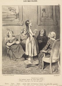 ...anche se dovessero maledirmi. Questi genitori barbari... da Honoré Daumier