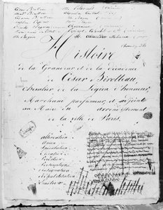 Pagina del titolo di 