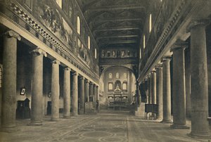 Roma - San Lorenzo fuori le Mura, 1910 da Honorius IV