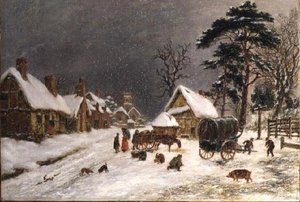 Scena di neve da Hopkins Horsley Hobday Horsley