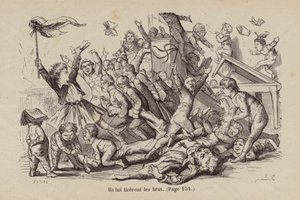 Illustrazione per Un Bon Petit Diable da Horace (after) Castelli