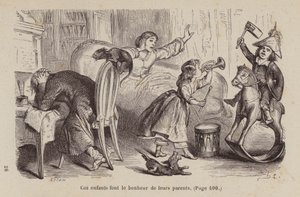 Illustrazione per Un Bon Petit Diable da Horace (after) Castelli
