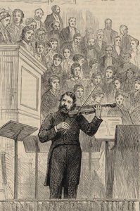 Ritratto del violinista e compositore Joseph Joachim 1831-1907, 1877