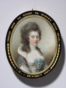 Ritratto di Lady Grace Anna Newenham, 1784 da Horace Hone
