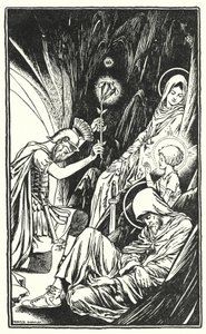 I bambini di Betlemme (litografia) da Horace J. Knowles