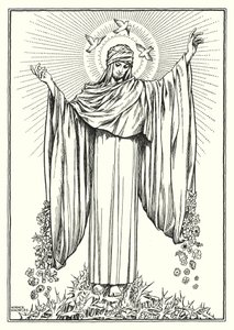 Illustrazione del Discorso della montagna (incisione)