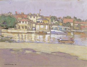 Boathouses di Kingston da Horace Mann Livens