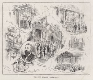 Il nuovo Ristorante Holborn da Horace Morehen