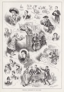 Spettacolo Teatrale di Muti Sordi (incisione) da Horace Morehen