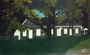 Casa di riunione degli amici da Horace Pippin
