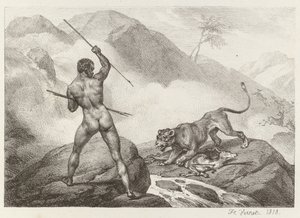 Cacciatore africano Chasseur Africain, 1818