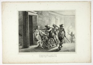 E presto questo mostro furioso nel fianco... da Horace Vernet