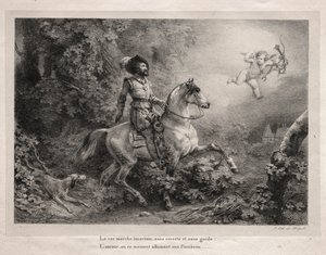 Enrico IV, Re di Francia da Emile Jean Horace Vernet