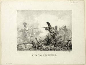Je te vas descendre da Emile Jean Horace Vernet