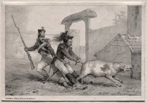 Predoni, Tieni duro da Emile Jean Horace Vernet