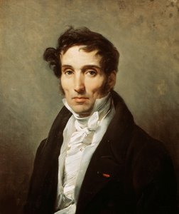 Ritratto del Barone Pierre-Narcisse Guérin da Emile Jean Horace Vernet