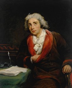 Ritratto del poeta André Chénier, 1825