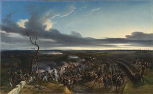 La battaglia di Montmirail da Emile Jean Horace Vernet