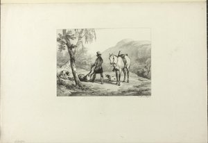 La cava da Emile Jean Horace Vernet