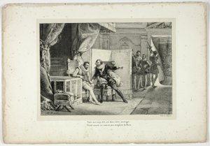 Il vostro destino", ho detto, "sta nel vostro coraggio... da Horace Vernet